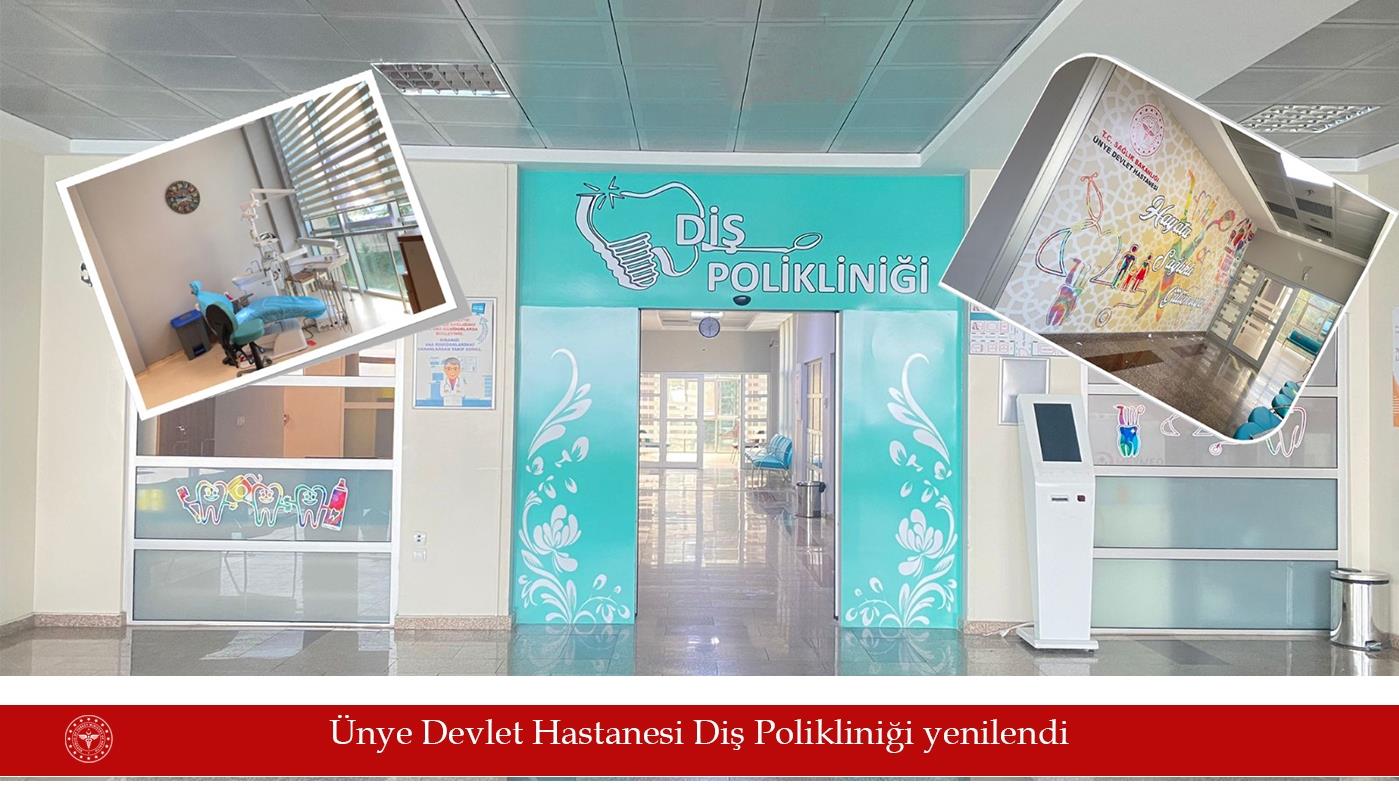 Ünye Devlet Hastanesi Diş Ünitesi Yenilendi